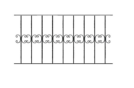 SCARI / TREPTE - Panou balcon 1500x910 mm, PB001