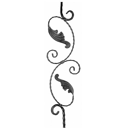 DECORATIVE - Panou fier forjat PN023