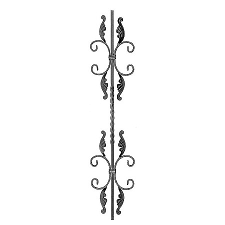 DECORATIVE - Panou fier forjat PN019