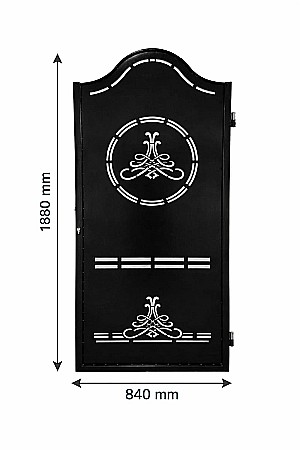 Poarta acces Pietonal Din Tabla Decupata (Traforata CNC) Cu Laser  PP 017 1880mm x 840mm [1]