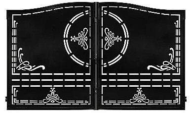 POARTA AUTO - Poarta auto din tabla decupata (Traforata CNC) cu plasma PA 017 1900mm x 3200mm