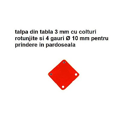 Stalp metalic pentru delimitare spatii si parcare,SMDS060 [3]