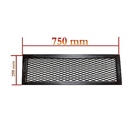 SCARI / TREPTE - Treaptă metalică 750 × 250 mm TS003  din tablă expandată