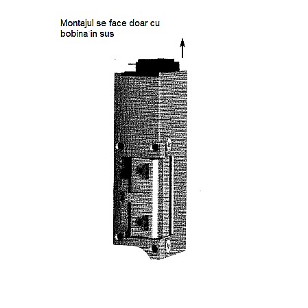 Yala electromagnetica incastrabila pe dreapta, 89x32x23 mm, IB9530DX [2]