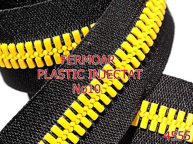 4555/Fermoar plastic injectat 0.8 ml-no10--plastic--galben----- [2]