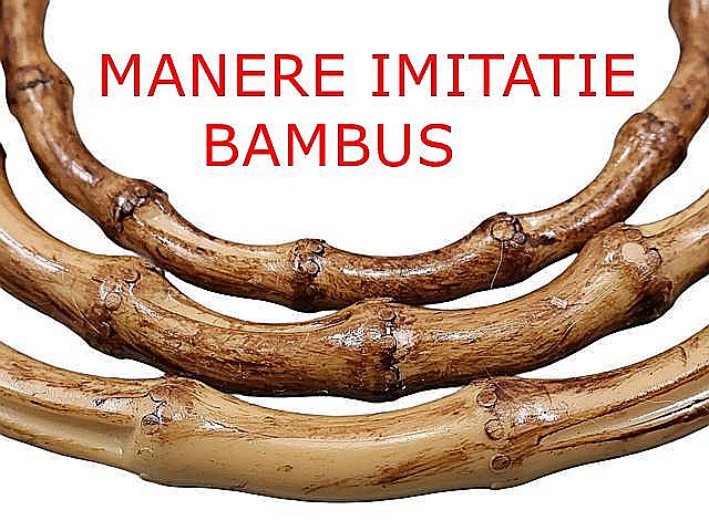 5048/Maner plastic circular imitatie bambus-92-mm-plastic--natural----- [2]