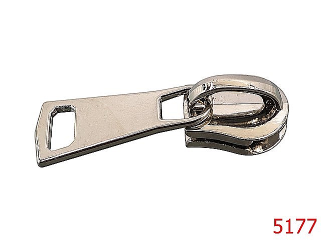 5177/Cursor No 12 Pentru Fermoar Metalic-NO 12--zamac--nichel----- [2]