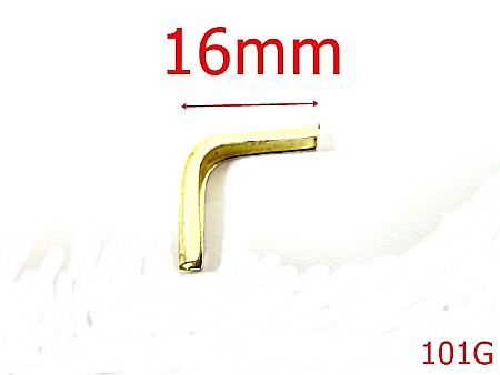 Coltare - 101G/COLTAR 16 mm GOLD-16-mm---gold---3C8--C10