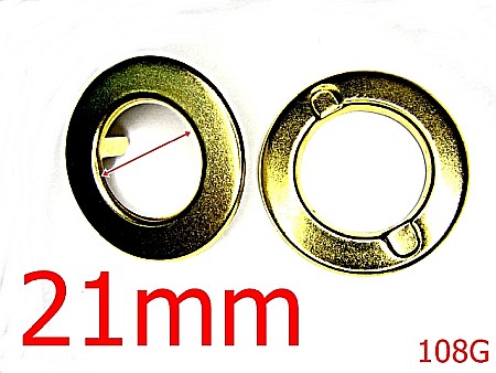 Ocheti - 108G/OCHET 21 mm-21-mm---gold---2C7--O30