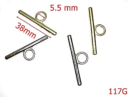 Blocaj de lant - 117G/CAPAT LANT 38 mm-38-mm---gold-21 B 10----