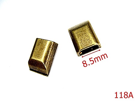 Terminatie fermoar - 118A/CAPAT FERMOAR  ANTIK-8.5-mm---antic-11B--4L5--R28
