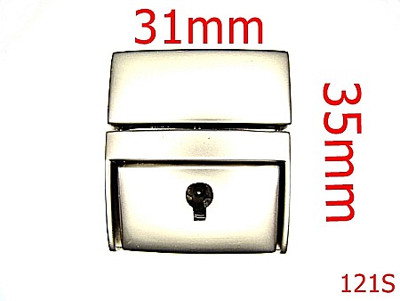 Inchizatori servieta - 121S/INCHIZATOARE 31*36-31x35-mm---SATINAT---13J12--S14