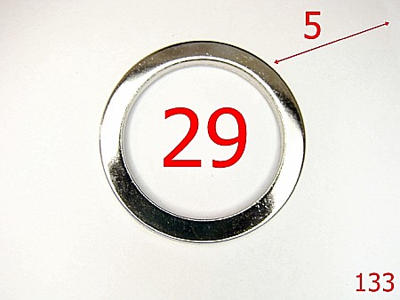 Inele - 133/INEL ZANAK 29 MM-29-mm-5-nichel--4L1-4D5--E35
