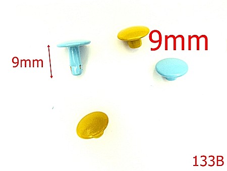 Capse rapide - 133B/CAPSE RAPDE DUBLE BLEU-9-mm---bleu---4G4--U4