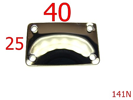 Placute ornamentale - 141N/PLACUTA 40X25 FUMURIU-40x25-mm---fumuriu-----U25