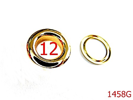 Ocheti - 1458G/OCHET 12 MM GOLD-12-mm---gold---2A7--U8