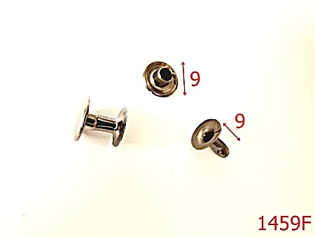 Capse rapide - 1459F/RIVET SIMPLU 9MM FUME-9-mm---fume-16A18----