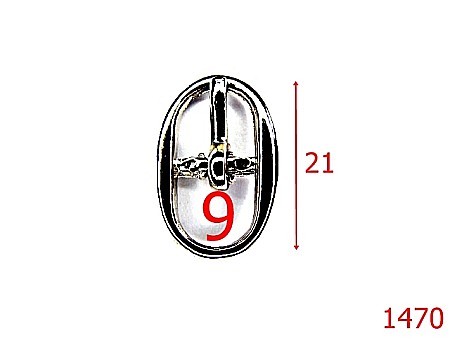 Catarame poseta - 1470/CATARAMA 9MM NIKEL-9-mm---nichel---10C34--AC27
