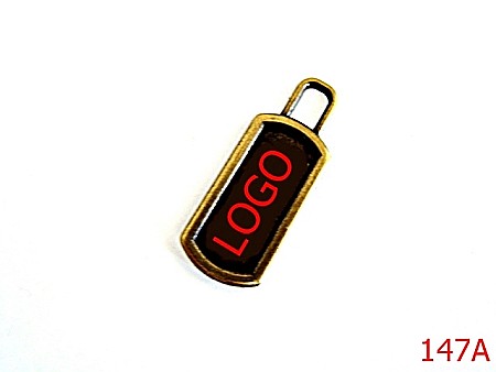 Accesorii metalice pentru marochinarie - 147A/LOGO CHEITA -Comanda-mm---antic-----
