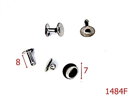 Capse rapide - 1484F/RIVET SIMPU 7MM FUME-7-mm---fume-16B3----