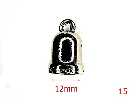 Clopotei poseta - 15/CLOPOTEL ORNAMENTAL -12-mm---nichel-15B3--4C8--P27