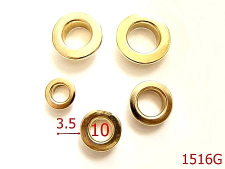 Ocheti - 1516G/OCHETI 10 MM GOLD-10-mm---gold---2E6--AE3