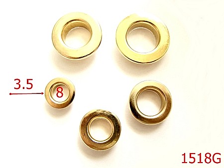 Ocheti - 1518G/OCHETI 8 MM GOLD-8-mm---gold---2D6--AE5