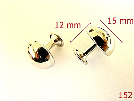 Riveti Capse rapide - 152/BUMBI 15 MM + PICIOR DE 12 MM-NIKEL-15X12-mm---nichel---4I2--O13