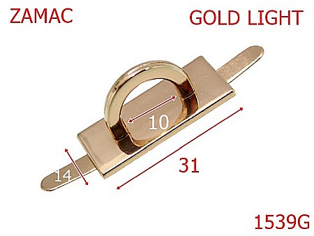 Sustinatori poseta - 1539G/SUSTINATOR 10 MM GOLD-10-mm---gold---3L8--AF3