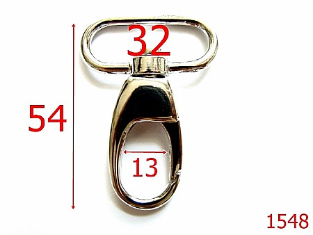 Carabine - 1548/CARABINA 32 MM NIKEL-32-mm---nichel--5H5-5i7-5D8-5C5--AE29