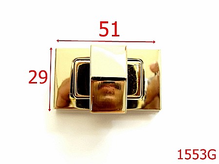 Inchizatori poseta - 1553G/INCHIZATOARE 51*29 MM GOLD-51x29-mm---gold-----AF1