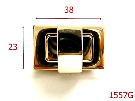 Inchizatori poseta - 1557G/INCHIZATOARE 38*23 MM GOLD-38x23-mm---gold-----AE39