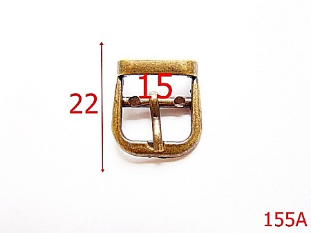 Catarame poseta - 155A/CATARAMA 1.5 CM-15-mm---antic-6K6----V33