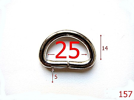 Inele - 157/INEL D 2.5 CM   X5MM  NIKEL-25-mm-5-nichel---2F7-2G7-4H2/4i2/4K4/3E4--F9