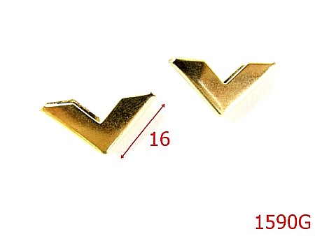 Coltare - 1590G/COLTAR 16 mm GOLD-16-mm---gold---3B8--AG15