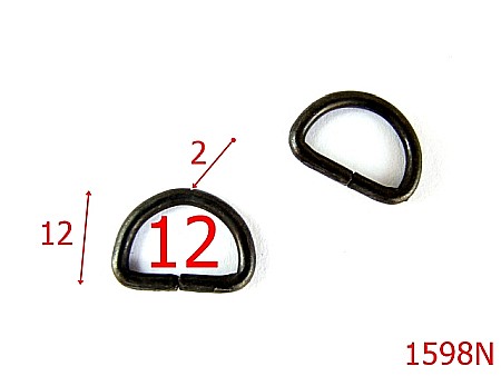 Inele - 1598N/INEL 12 MM /OXID NEGRU-12-mm-2-negru---3B2--C7