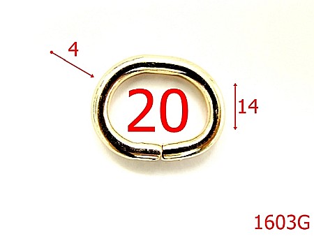 Inele ovale - 1603G/INEL OVAL  20 MM GOLD-20-mm-4-gold-----AG30