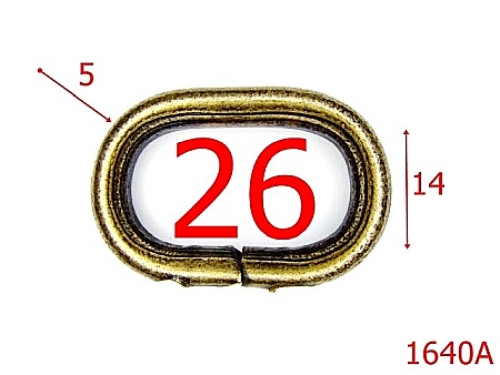 Inele ovale - 1640A/INEL OVAL 26 MM ANTIK-26-mm-5-antic---3F6--AH30