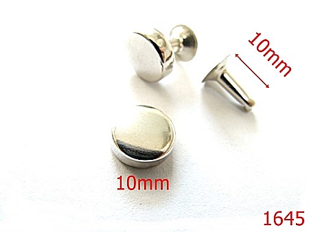 Riveti Capse rapide - 1645/CAPSA ORNAMENTALA 10 MM  NIKEL-10-mm---nichel---1D5/4J4--AH9