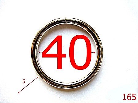 Inele - 165/INEL POSETA-40-mm-5-nichel-4G4-4F2-4E6-4L6-4K6-4C7-4D3-4E7-4A1--
