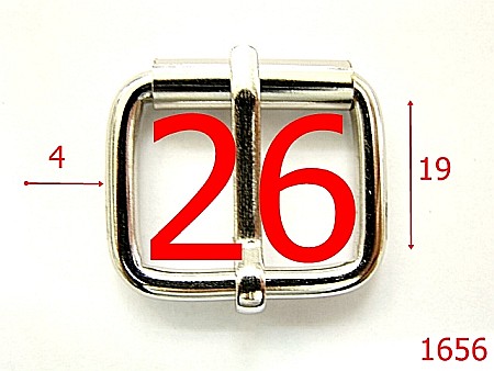 Catarame rola si 1 cui - 1656/CATARAMA CU ROLA 26 MM NIKEL-26-mm-4-nichel-7H2-7E.4-7H6-7i3-7i4-7i5-7H4-7C3-6F8-6K3-6F7-6H6--AH3