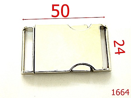 Tridenti - 1664/TRIDENT ZAMAC 24 MM NIKEL-24-mm---nichel-----U2