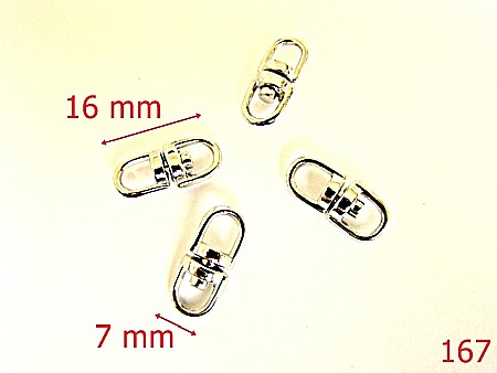 Inele - 167/VARTEJ BRELOC-16x7-mm---nichel---4G8--P38
