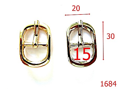 Catarame poseta - 1684/CATARAMA  CU PUNTE 15 MM/NIKEL-15-mm---nichel---6E1--AC1