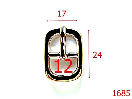 Catarame poseta - 1685/CATARAMA  CU PUNTE 12  MM/NIKEL-12-mm---nichel---6E1--Y32