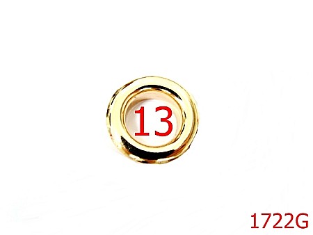 Ocheti - 1722G/OCHET DIN OTEL 13MM/LIGHT GOLD-13-mm---gold---2A7--X35