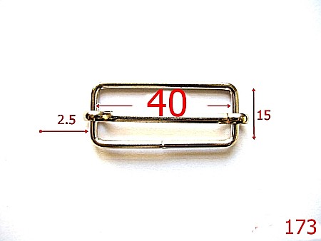 Catarame - 173/CATARAME CU REGLAJ-40-mm-2.5-nichel--1B7-1B2-1C1---