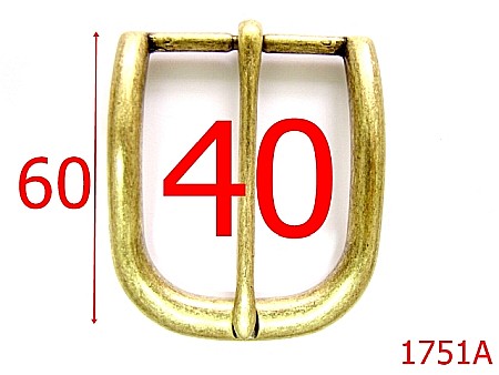 Catarame curea barbati - 1751A/CATARAMA CUREA 40MM-ANTIC-40-mm---antic--3J1-6E6/6E7--AI25