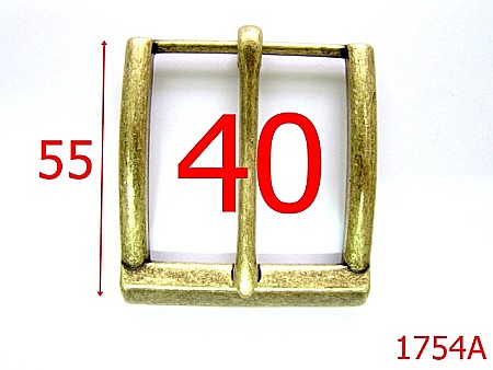 Catarame - 1754A/CATARAMA CUREA 40MM-ANTIC-40-mm---antic-----AI26