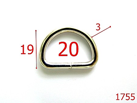 Inele - 1755/INEL D 20MM/NIKEL-20-mm-3-nichel--3e6-3E4--